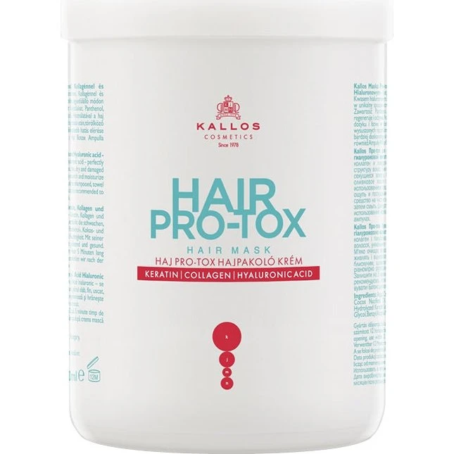 Kallos KJMN Hair Pro-Tox Maska do włosów 1000ml