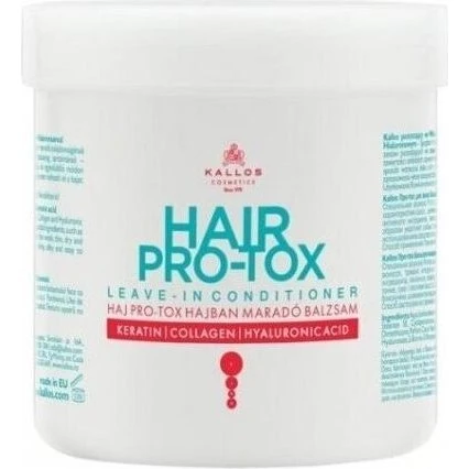Kallos KJMN Hair Pro-Tox Maska z Keratyną i Kwasem Hialuronowym 500 ml