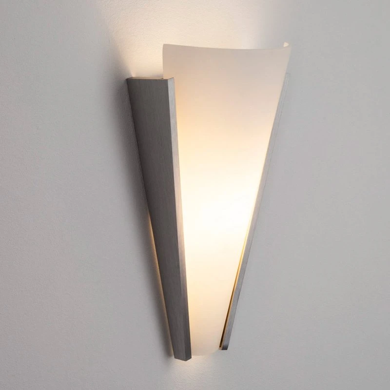 Lindby Magnus Lampa Ścienna White - Szkło i Aluminium