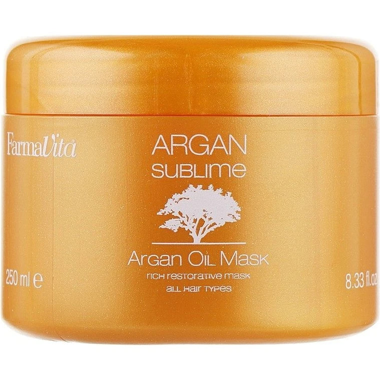 Farmavita Argan Sublime Mask bogata maska regenerująca 250ml