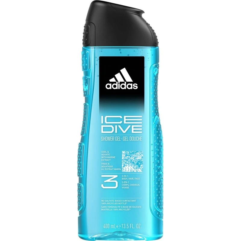 Adidas Ice Dive 3w1 Żel pod prysznic 400 ml