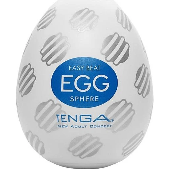 TENGA Easy Beat Egg Sphere - jednorazowy masturbator w kształcie jajka