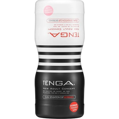 TENGA Dual Sensation Cup - jednorazowy masturbator Extremes