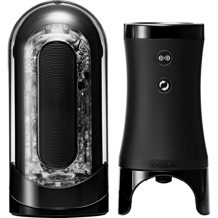 TENGA Flip Zero EVR Black - Masturbator wielokrotnego użytku