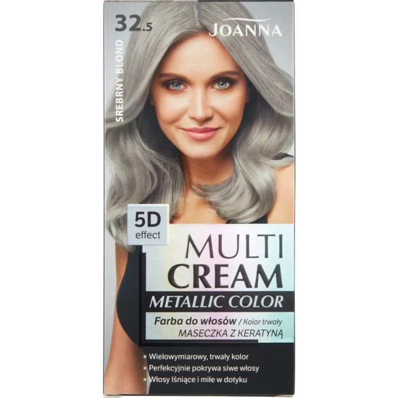 Joanna Multi Cream Metallic Color 32.5 Srebrny Blond