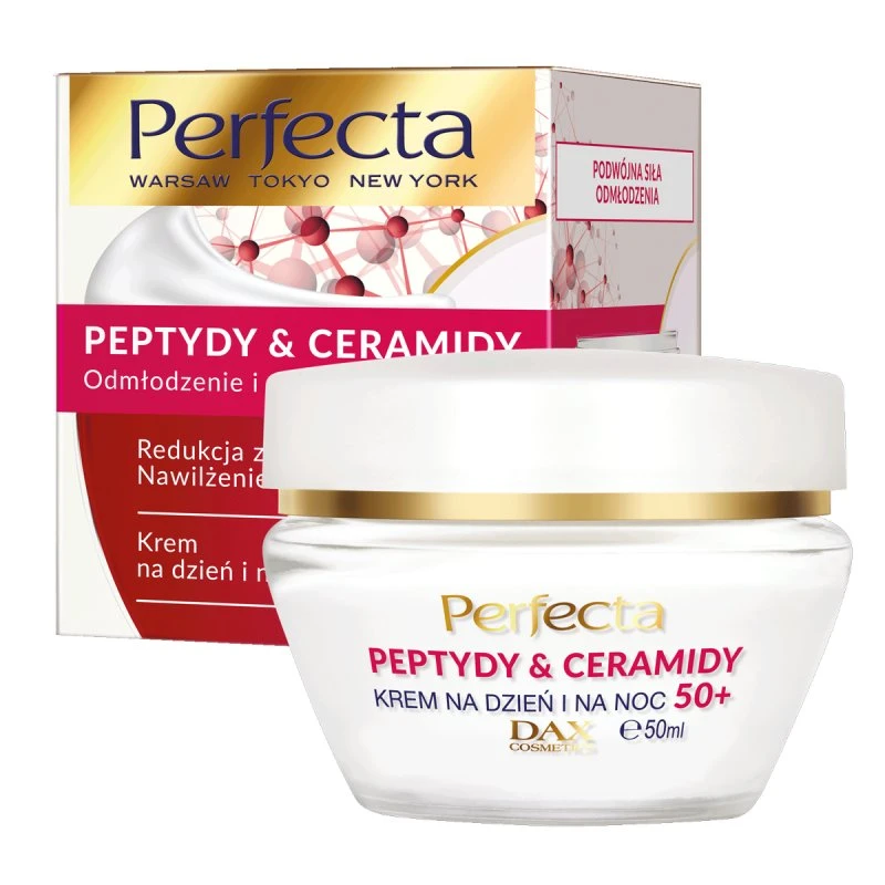 Perfecta Peptydy i Ceramidy 50+ krem na dzień i noc 50 ml