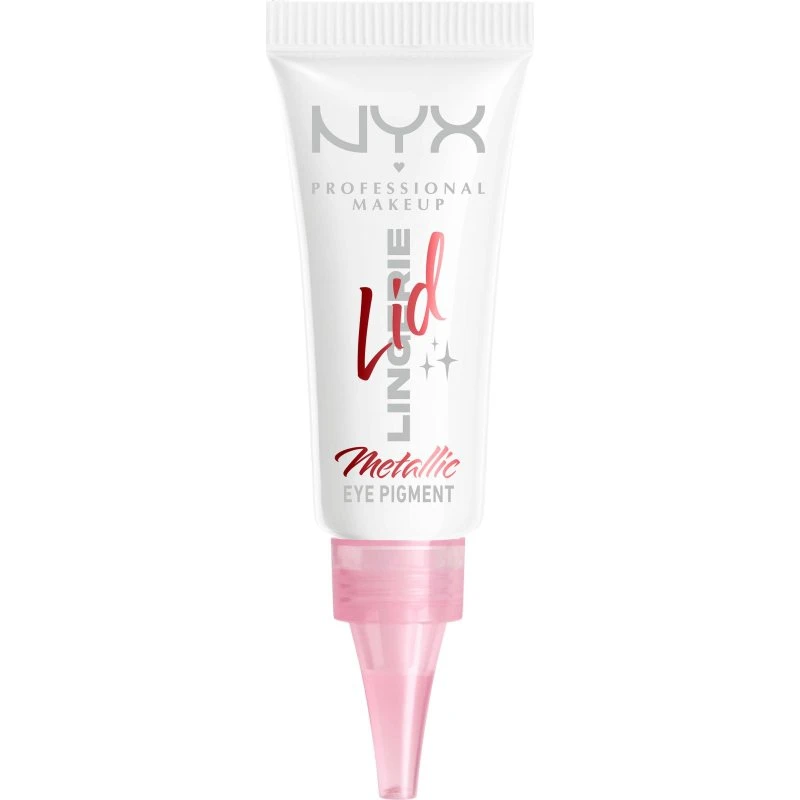 NYX Professional Makeup Lid Lingerie Liquid Eyeshadow 01 Satin Silver