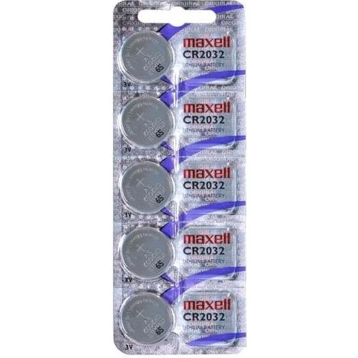 Maxell Bateria CR2032 3V, 5 sztuk