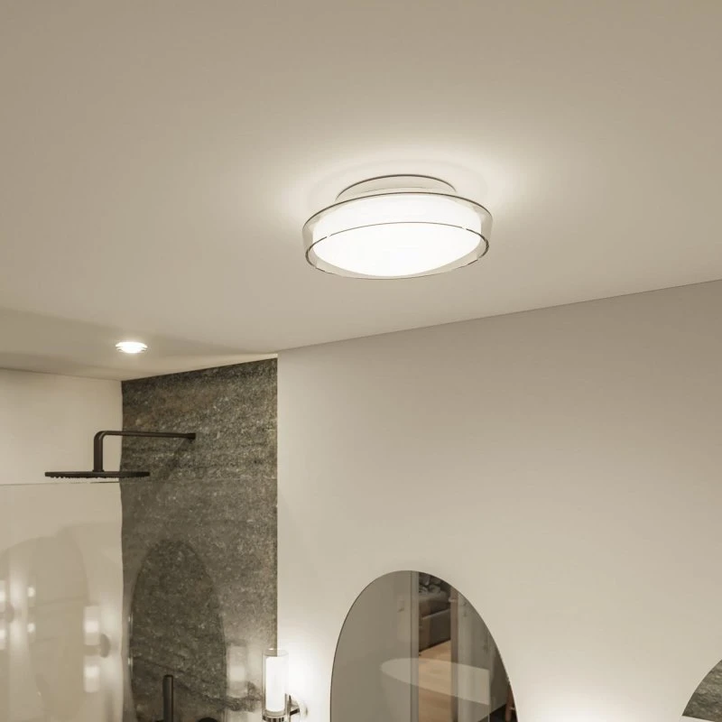 Paulmann Luena Lampa sufitowa LED IP44 chrom Ø 25 cm