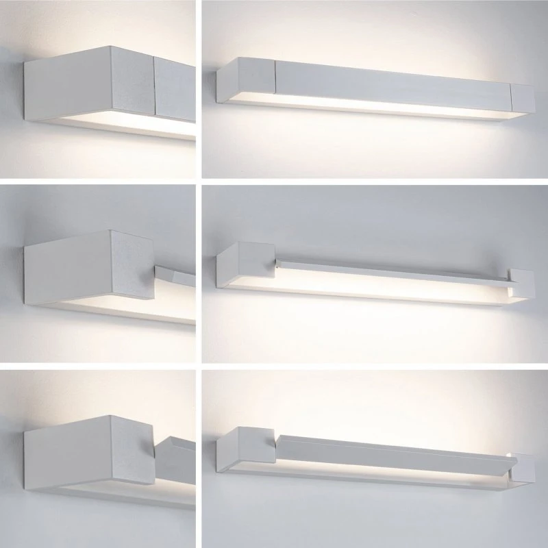 Paulmann Kinkiet LED Lucille biały 60 cm ściemniany IP44