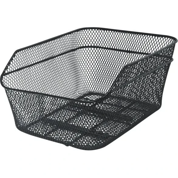 Kellys City Rear – Koszyk tylny na rower, czarny, stalowy