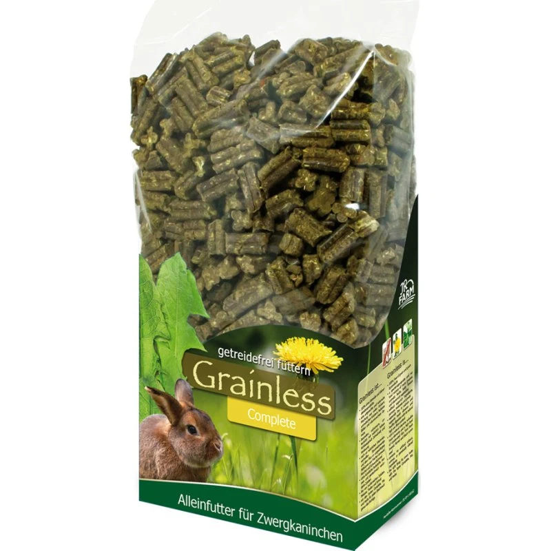 JR Farm Grainless Complete karma dla królików miniaturowych, 1,35 kg