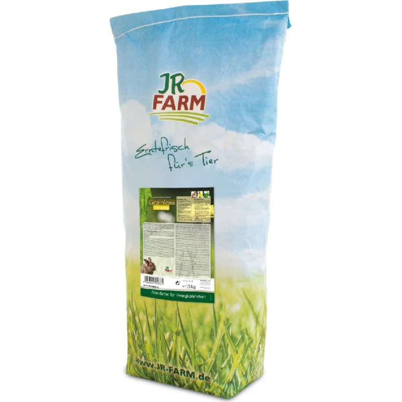 JR Farm Grainless Complete Karma dla królika miniaturowego, 15 kg