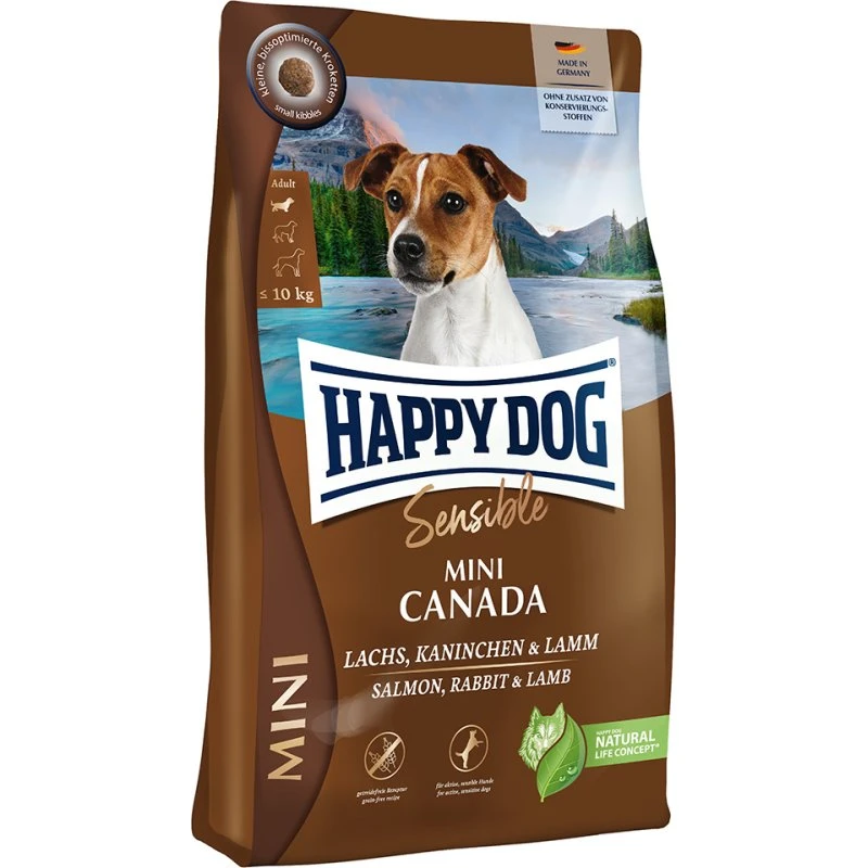 Happy Dog Sensible Mini Canada - Sucha Karma dla Psów, 4 kg