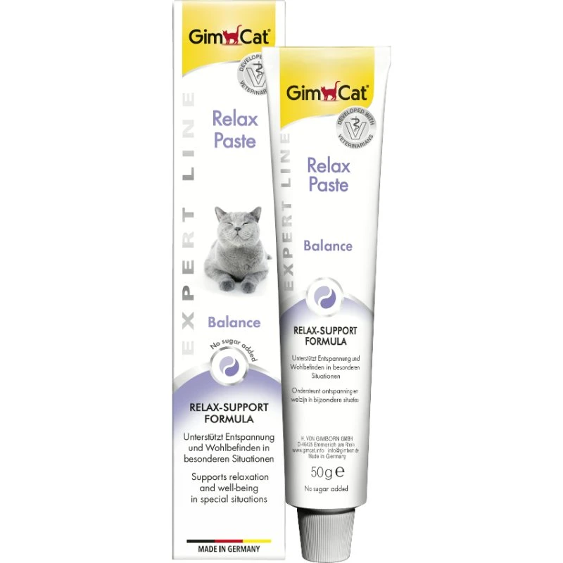 GimCat Relax pasta dla kota, 3 x 50 g