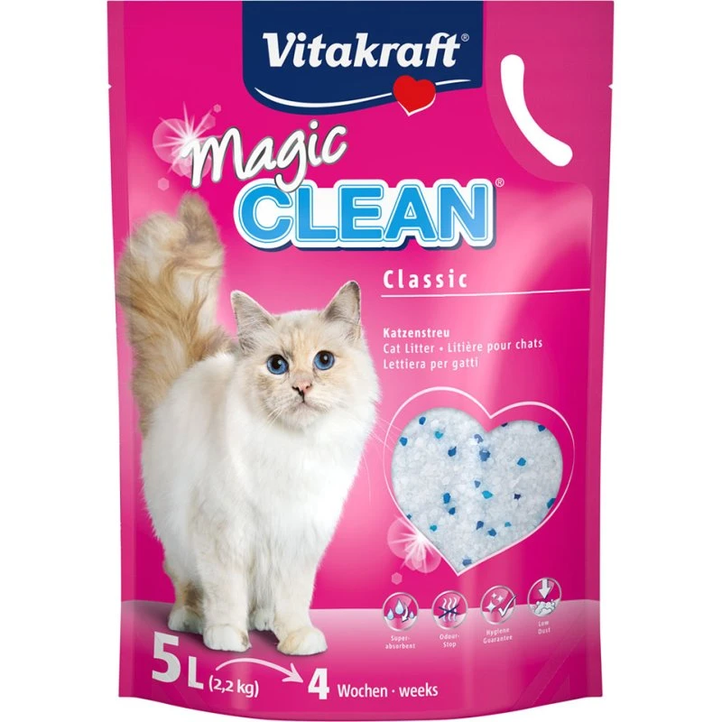 Vitakraft Magic Clean żwirek silikatowy 5 l