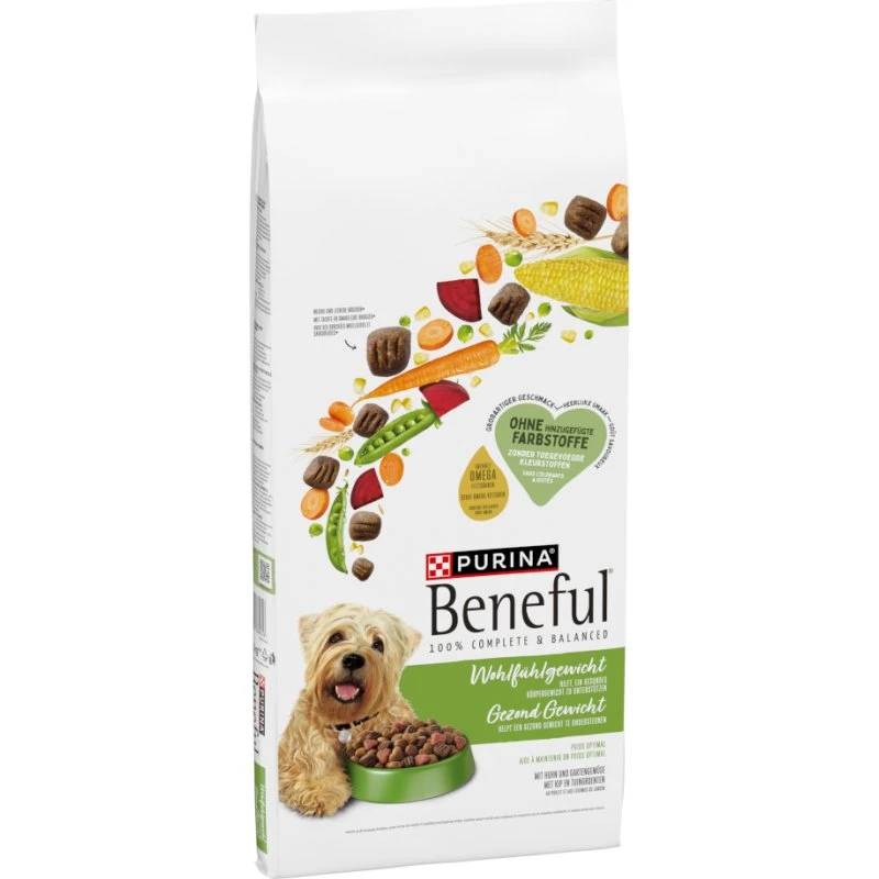 Purina Beneful sucha karma dla psa, dorosły, lekka waga, kurczak 12 kg