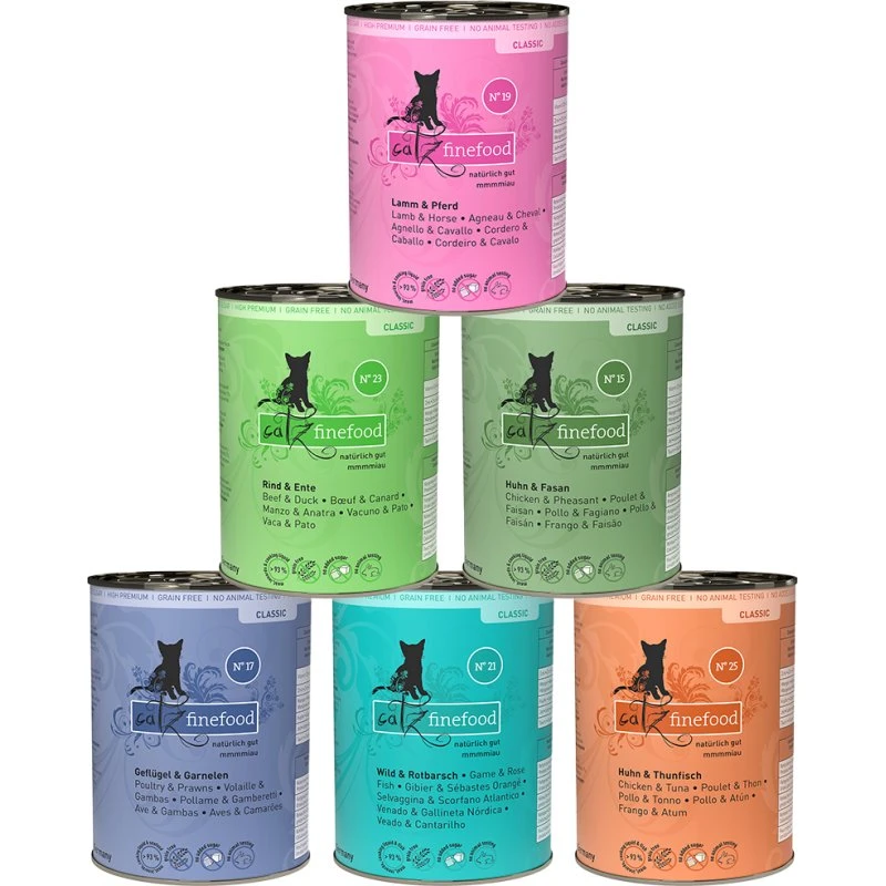 Catz Finefood Pakiet mieszany II, 12 x 400 g