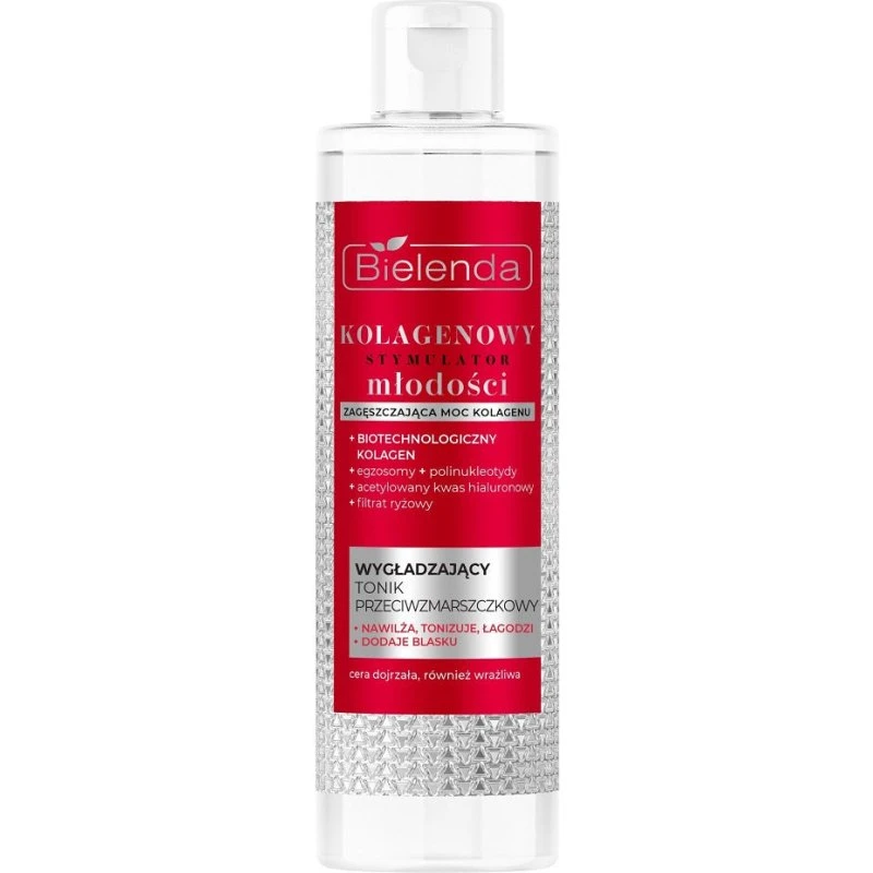 Bielenda Kolagenowy Stymulator Młodości Tonik Wygładzający 200ml