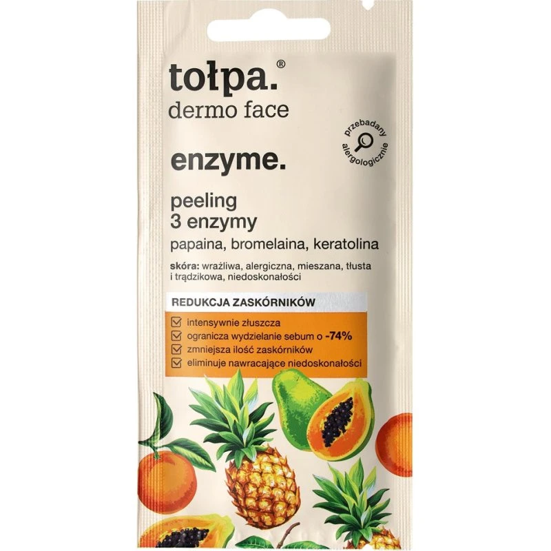 Tołpa Dermo Face Sebio Peeling 3 enzymy 8ml