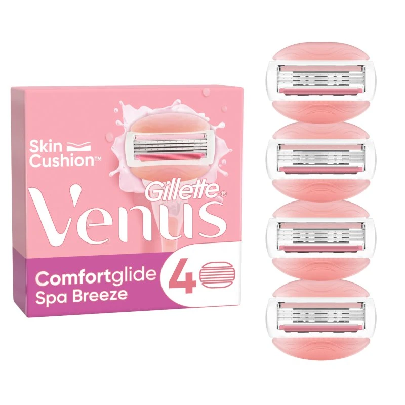 Gillette Venus ComfortGlide Spa Breeze x4 wkłady do maszynki