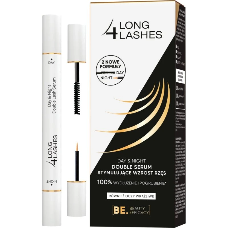 Long4Lashes Day&Night Double serum stymulujące wzrost rzęs 2x3ml