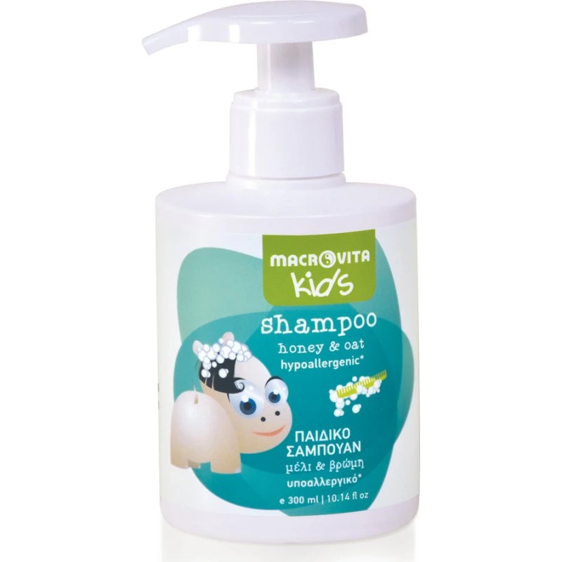 MACROVITA KIDS Szampon dla dzieci miód & owies 300ml