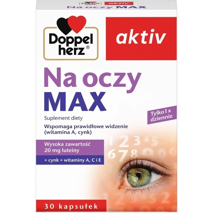 Doppelherz® aktiv Na oczy MAX, 30 kapsułek