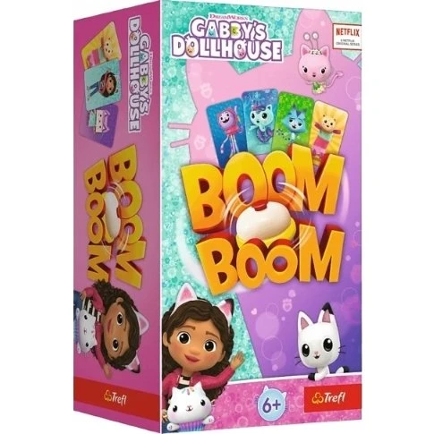 Trefl Boom Boom Koci Domek Gabi - Gra Karciana