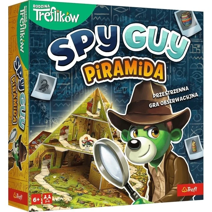 TREFL Spy Guy Piramida Przestrzenna gra obserwacyjna 6+