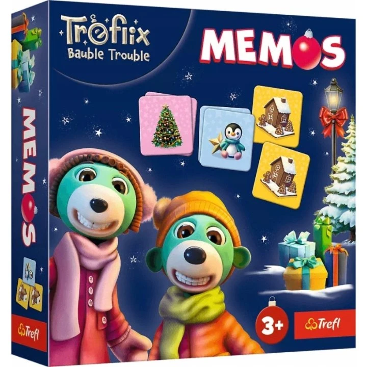 TREFL Gra Memos Treflix Bauble Trouble