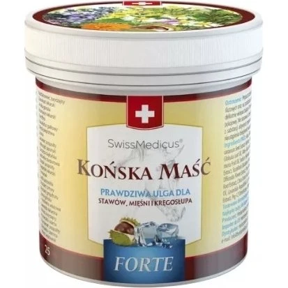 SWISSMEDICUS Końska maść chłodząca FORTE 250ml