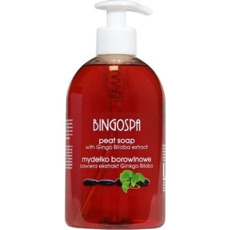 Bingospa Mydło Borowinowe z Ginko Biloba 500ml