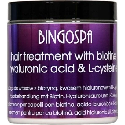 BINGOSPA Kuracja do włosów z biotyną 250 g
