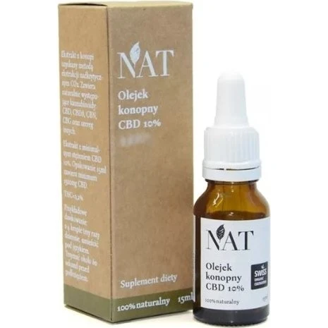 NAT Olejek CBD 10% z konopi 30ml (XL)