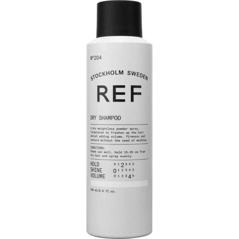 REF Dry Shampoo 204 75ml – Suchy szampon na bazie skrobi ziemniaczanej
