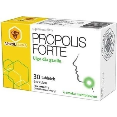 Farmina Propolis Forte mentolowe 30 tabletek