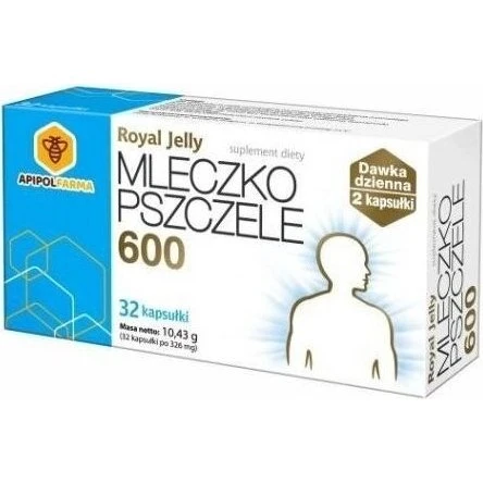Farmina Mleczko pszczele Royal Jelly 600 mg 32 kapsułki