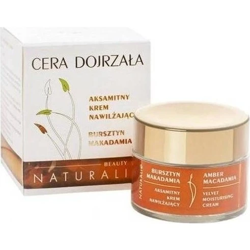NATURALIS Krem nawilżający Bursztyn Makadamia 50ml