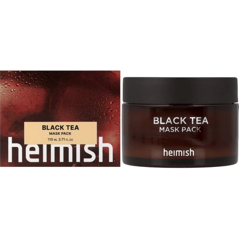Heimish Black Tea Mask Pack, 110ml - Odżywcza maska z czarną herbatą