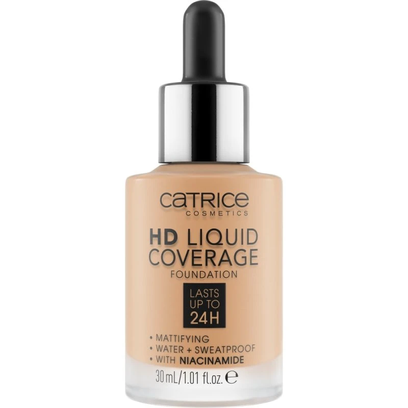 Catrice HD Liquid Coverage Foundation 034 Medium Beige