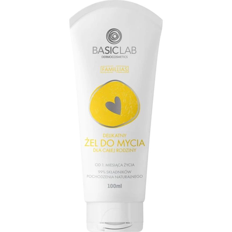 BASICLAB Delikatny żel do mycia dla całej rodziny 100 ml
