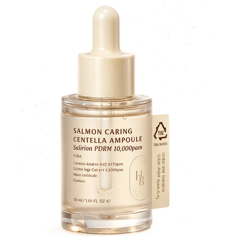 Heveblue Salmon Caring Centella Ampoule - Rewitalizująca ampułka 30 ml