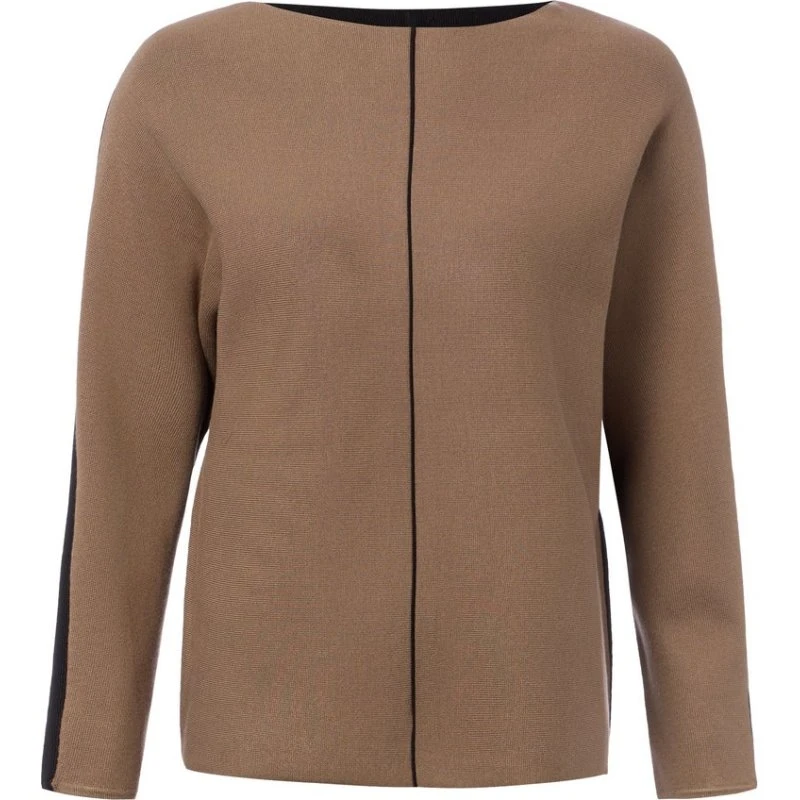S.Oliver Black Label Sweter z alpaki w kolorowe pasy
