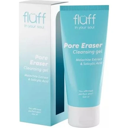 Fluff In Your Soul Żel do mycia twarzy z malachitem i kwasem salicylowym 100ml