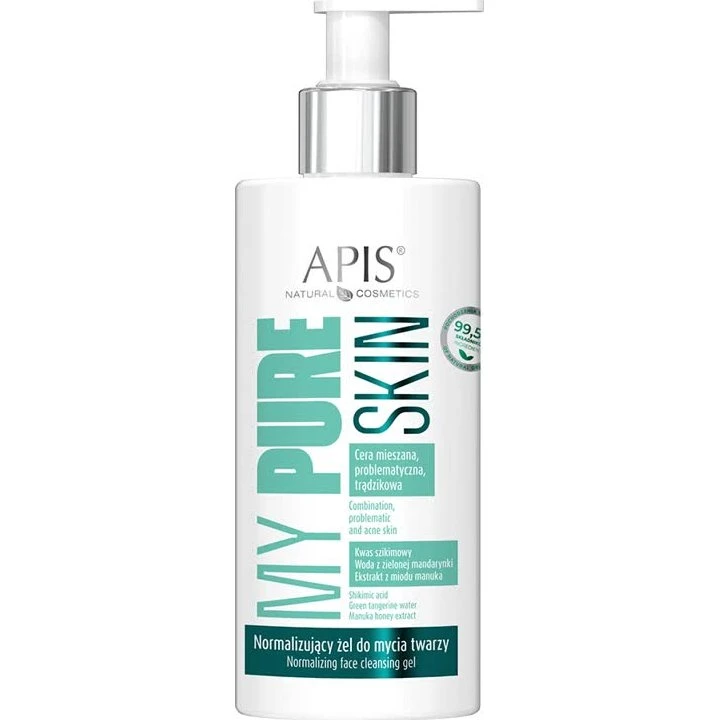 Apis My Pure Skin Normalizujący Żel do Mycia Twarzy 300 ml