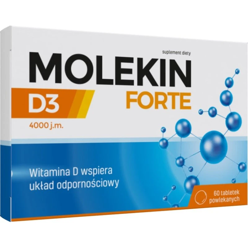 Molekin D3 Forte 4000 j.m. 60 tabletek powlekanych