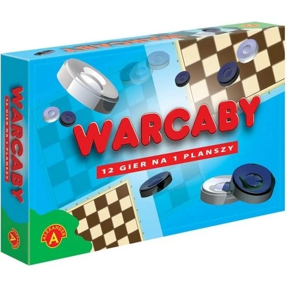 ALEX Warcaby 12 gier - Zestaw strategiczny