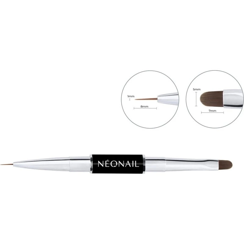 NeoNail Pędzelek do zdobień Duo Tip