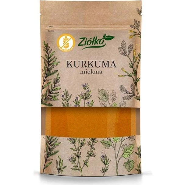 Ziółko Kurkuma mielona bezglutenowa 60 g